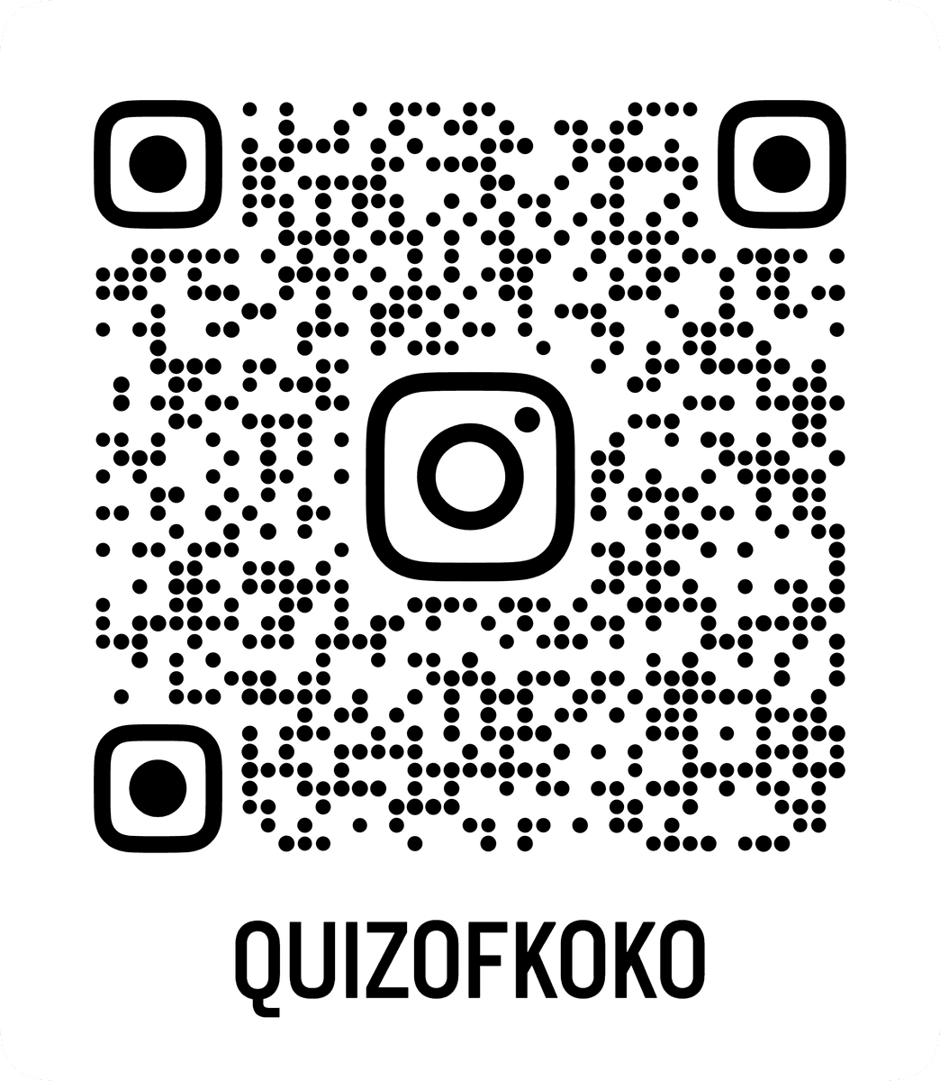 QR code of Koko's Instagram