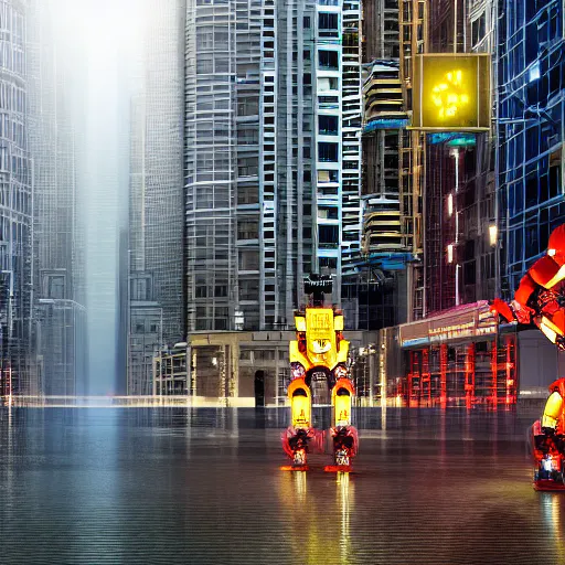 robot in smart city - mehrdad startupربات در شهر هوشمند 2