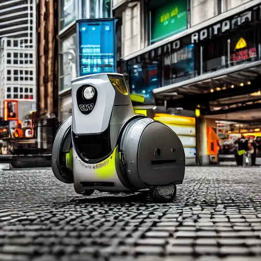 robot in smart city - mehrdad startupربات در شهر هوشمند